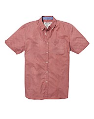 Jacamo Short Sleeve Print Shirt Long