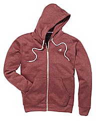 Label J Full Zip Hooded Top Long