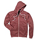 Label J Full Zip Hooded Top Long