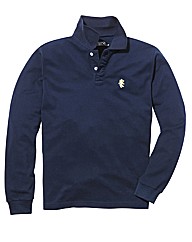 Jacamo Long Sleeve Griffin Polo Long