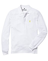 Jacamo Long Sleeve Griffin Polo Long