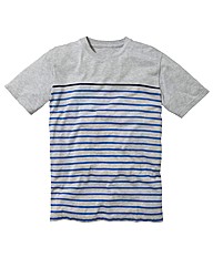 Label J Stripe T-Shirt Long