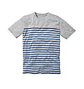Label J Stripe T-Shirt Long