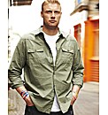 Flintoff By Jacamo Military Shirt Reg