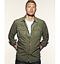 Flintoff By Jacamo Military Shirt Long
