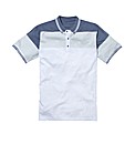 Jacamo Colour Block Polo Long
