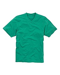 Jacamo Basic V-Neck T-Shirt Long