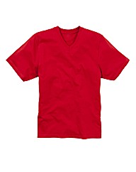 Jacamo Basic V-Neck T-Shirt Regular