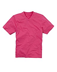 Jacamo Basic V-Neck T-Shirt Regular