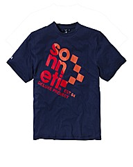 Sonneti Down Down Print T-Shirt