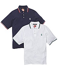 Nickelson Pack of Two Polo Shirts