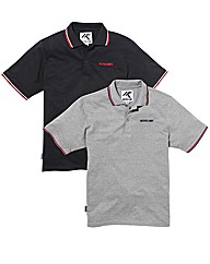 Nickelson Pack of Two Polo Shirts