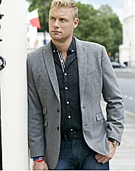 Flintoff By Jacamo Tweed Jacket