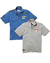 Loyalty & Faith Pack Of 2 Polo Shirts