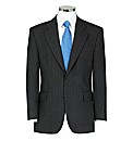 The Label Pinstripe Suit Jacket Short