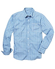 Label J Printed Poplin Shirt Long