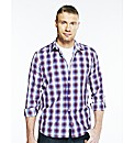 Flintoff By Jacamo Check Shirt Long