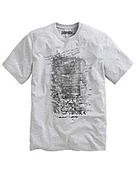 Jacamo Girl Print T-Shirt Reg