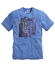 Jacamo American Prints T-Shirt Reg