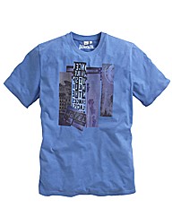 Jacamo American Prints T-Shirt Long