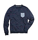 Label J Crew Neck Sweatshirt Long