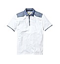 Black Label By Jacamo Panel Polo Long