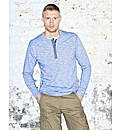 Flintoff By Jacamo Long Sleeve Tee Reg