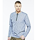 Flintoff By Jacamo Long Sleeve Tee Long