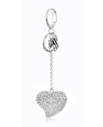 Malissa J Porto Heart Shaped Keyring