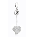 Malissa J Porto Heart Shaped Keyring