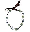 Fresh Cargo Newspaper Necklace Clear