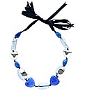 Fresh Cargo Hearts And Ribbon Necklace