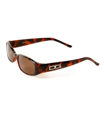 DG Designer Small Tort Smoke Sunglasses