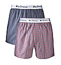 Ben Sherman Pack of 2 Woven Boxer Shorts