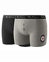 Ben Sherman Pack of 2 Print Boxer Shorts