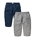 JCM Sports Pack of 2 3/4 Pants
