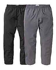 JCM Sports Pack of 2 Pants 33 inches