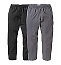JCM Sports Pack of 2 Pants 33 inches