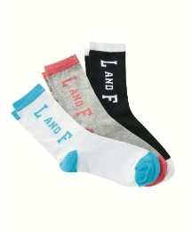 Loyalty & Faith Pack of 3 Socks