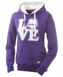 Kickers Love Logo Over Head Hoody