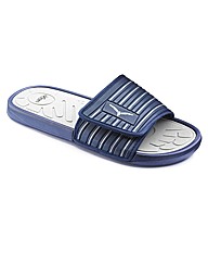 JCM Mens Slide Flip Flops Extra Wide Fit