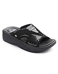 Skechers Tone Up Sequin Slider Sandal