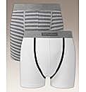 One True Saxon Pack 2 Knitted Boxers