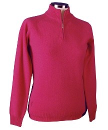 Glenmuir Patsy Zip Neck Sweater