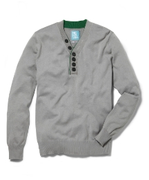 Nickelson Button Neck Jumper