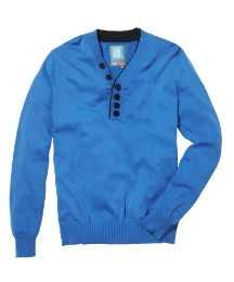 Nickelson Button Neck Jumper