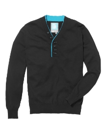 Nickelson Button Neck Jumper