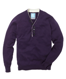 Nickelson Button Neck Jumper