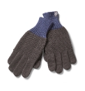 Weird Fish Charcoal Logo Gloves