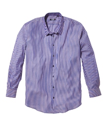 Rogers & Son Blue/Red Stripe Shirt Long
